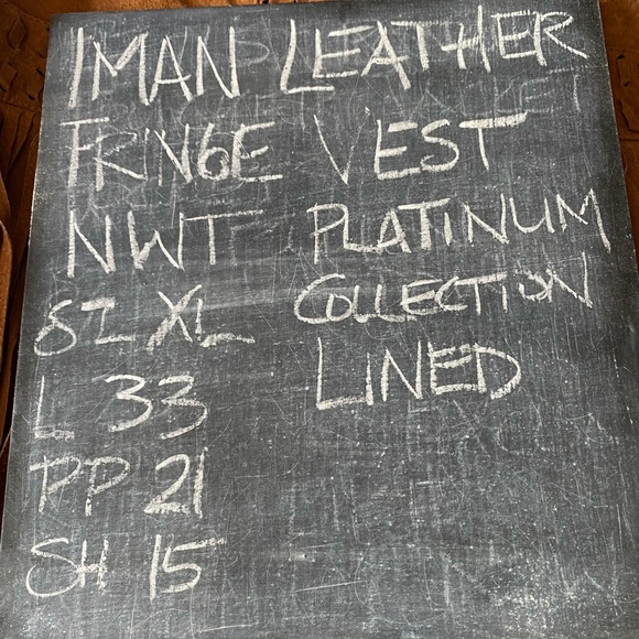 IMAN Platinum Collection Jet Set Suede Fringe Best - Picture 5 of 16